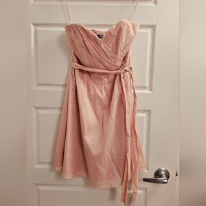 Light Pink Sweetheart Short Dress - SOLD